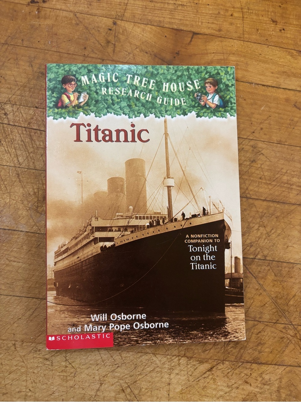 Scholastic Red and Green Titanic Research Guide